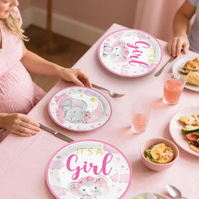 Cocomigo mom-to-be sash highlights the guest of honor.