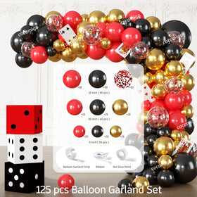 Cocomigo party backdrop reusable: versatile backdrop for multiple Vegas-themed setups