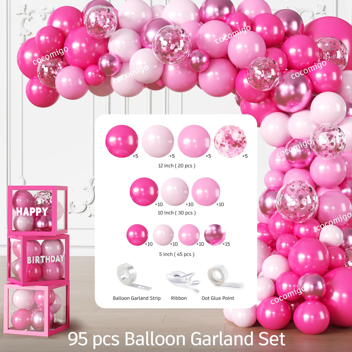 Cocomigo photo props encourage lighthearted party photos
