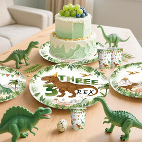 cocomigo three rex party hat accents outfits and photos.