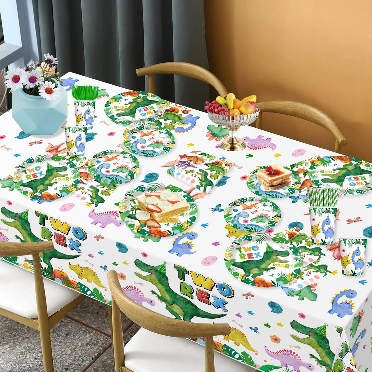 Cocomigo Two Rex napkins durable for little hands