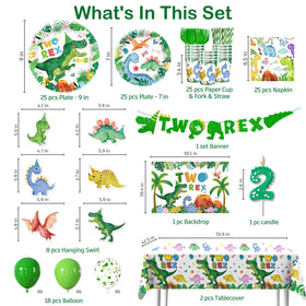 Cocomigo Two Rex 9-inch plates sturdy for meals