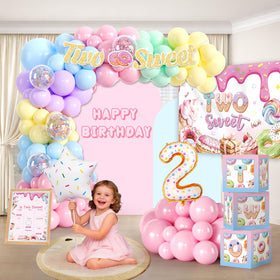 Cocomigo Two Sweet cupcake toppers decorate treats with cohesive styling