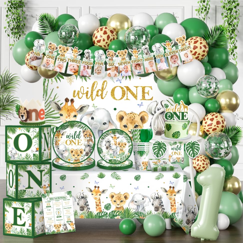 Cocomigo Wild One banner enhances party vibe with bold colors