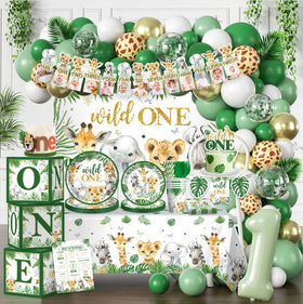 Cocomigo Wild One banner enhances party vibe with bold colors