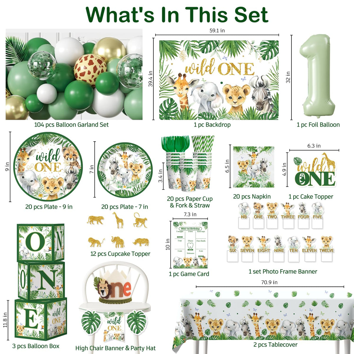 Cocomigo Wild One chair banner complements seating area for coordinated decor