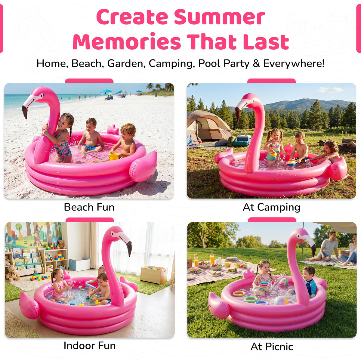 Coconut Float foldable design makes storage and travel easy