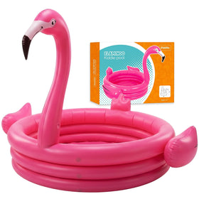 Coconut Float pink flamingo pool inflatable for toddlers' outdoor play