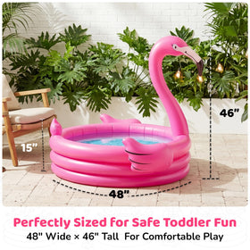 Coconut Float premium 0.32 mm PVC keeps the pool sturdy and soft