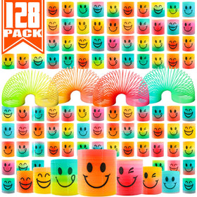 Cocurb 128pcs mini spring favors collection for vibrant party decor and lucky goodie bags.