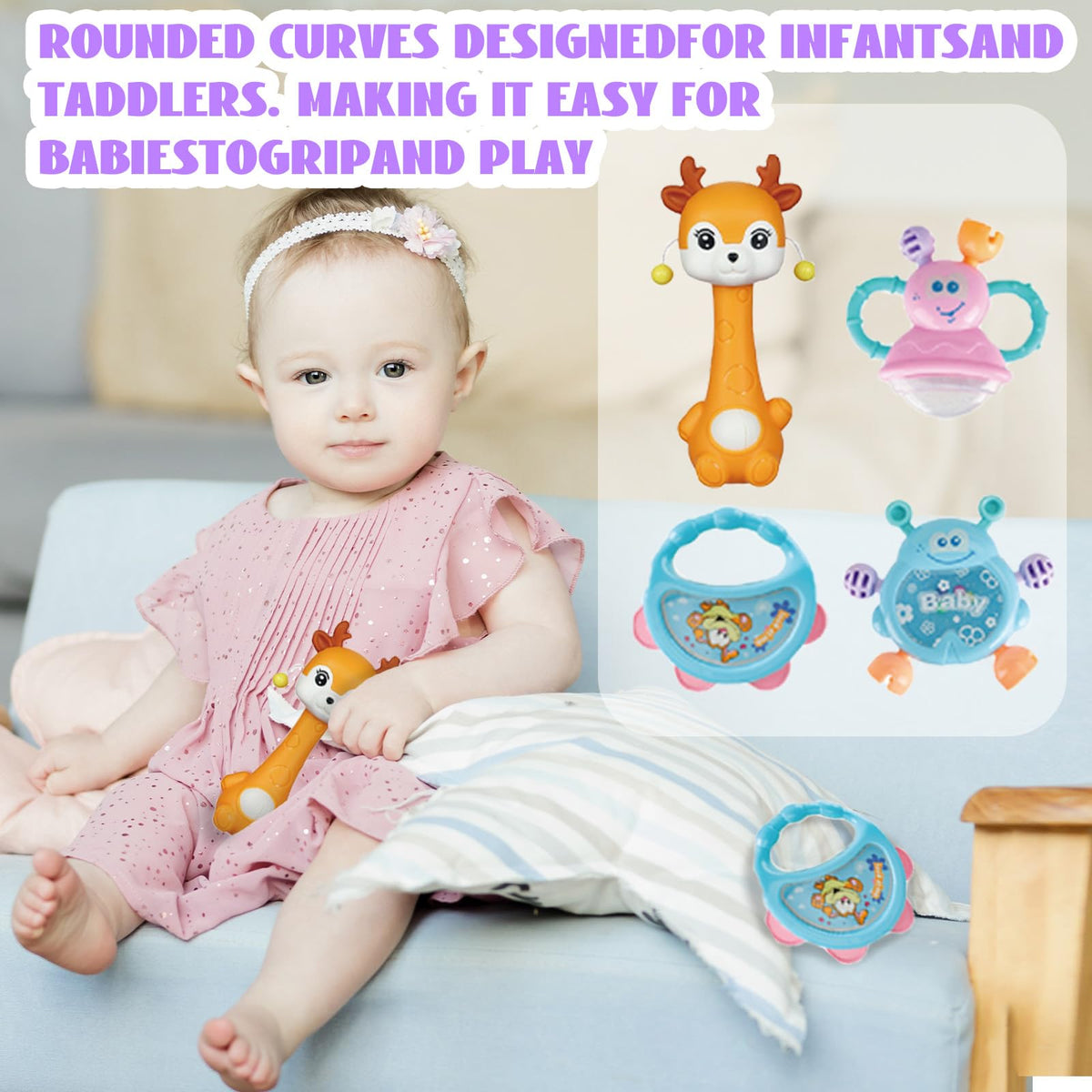 Cocurb items are boil-safe for sterilization, enabling clean, hygienic play sessions.