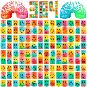 Cocurb mini spring favors packaging shows 384 colorful springs for parties