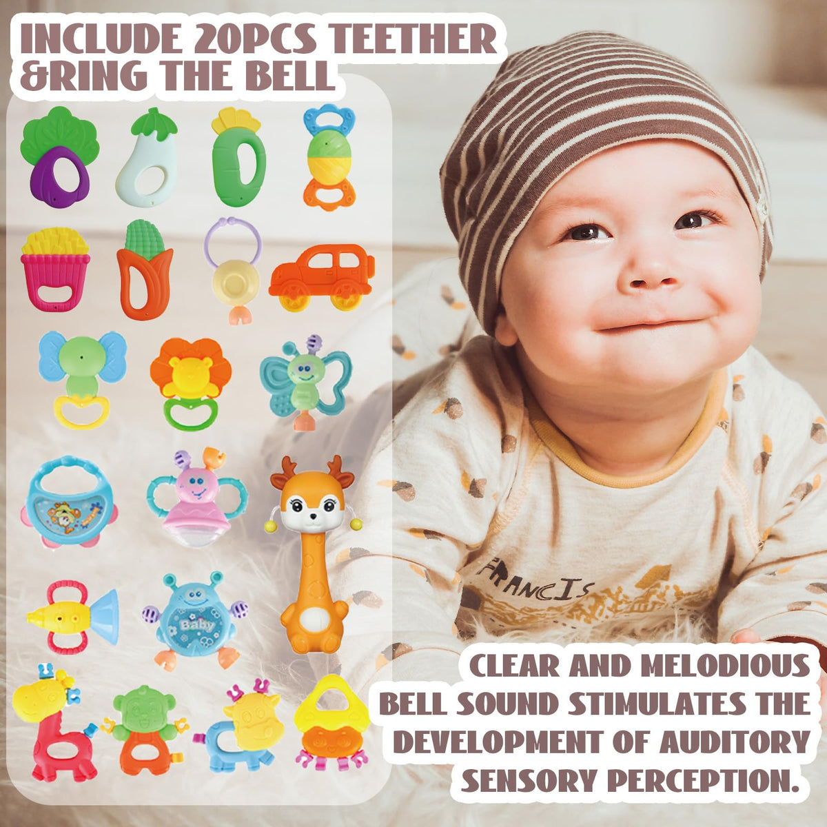 Cocurb wrist socks provide tactile playwear that supports grip development while keeping little feet cozy.