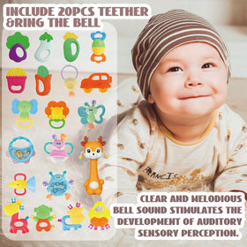 Cocurb wrist socks provide tactile playwear that supports grip development while keeping little feet cozy.