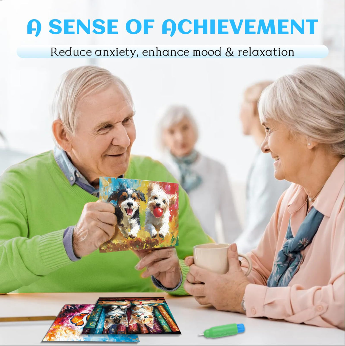Codonen gift-ready packaging makes a considerate senior activity gift.
