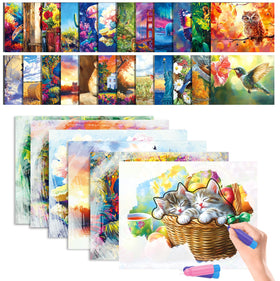 Codonen water-doodle set with 25 sheets for seniors, offering no mess creativity.