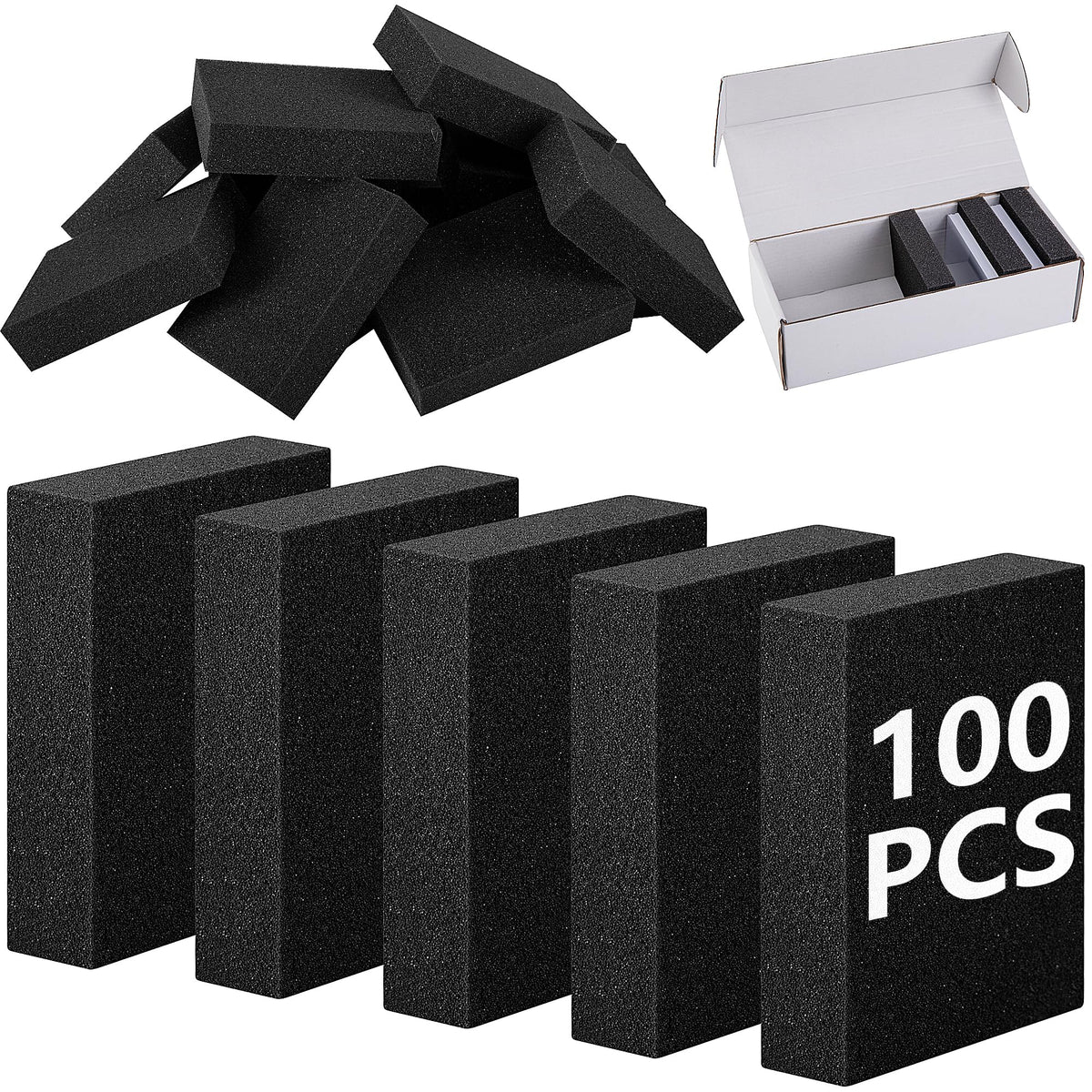 Codree card dividers foam pack organizes 100 cards in a box