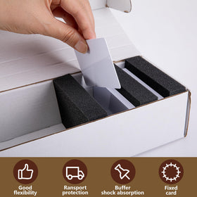 Codree dividers sized 3.5 x 2.5 inches fit most storage boxes