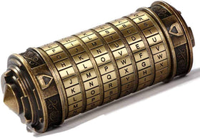 coejokno Cryptex mini lock box front view showing compact gift-ready design