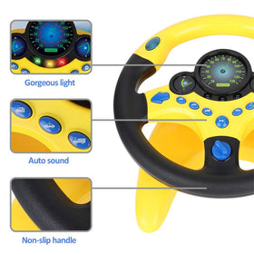 Coherny LED lights and sound effects create realistic driving ambience.
