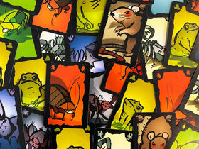 Coiledspring Schmidt Cockroach Poker card illustration brings creepy critters to life.