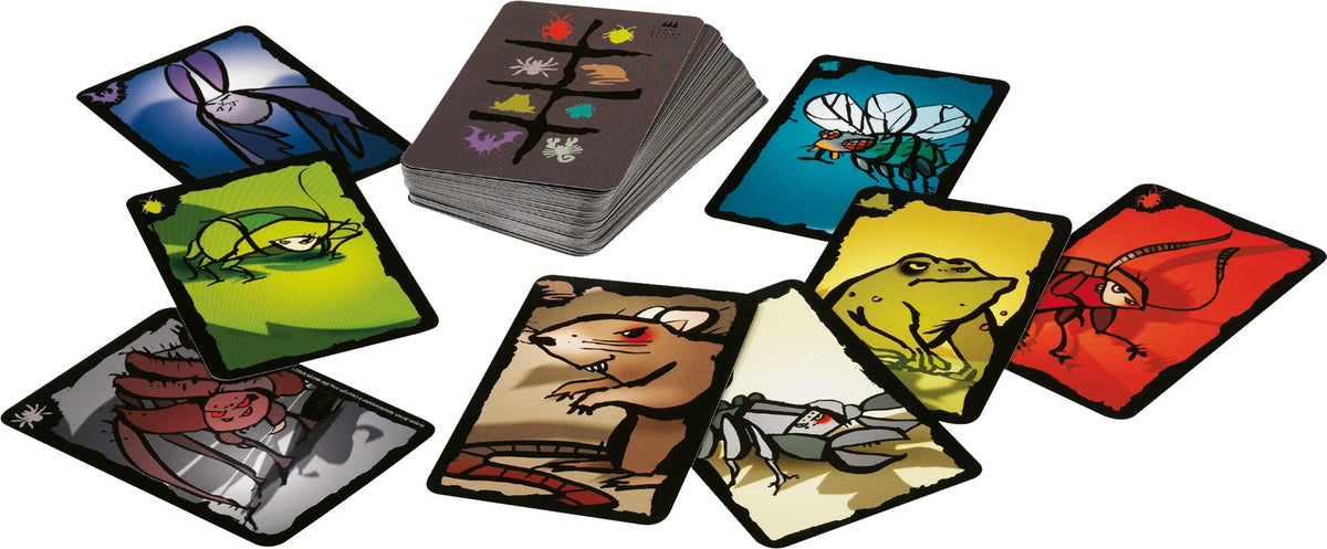 Coiledspring Schmidt Cockroach Poker compact set ideal for travel.