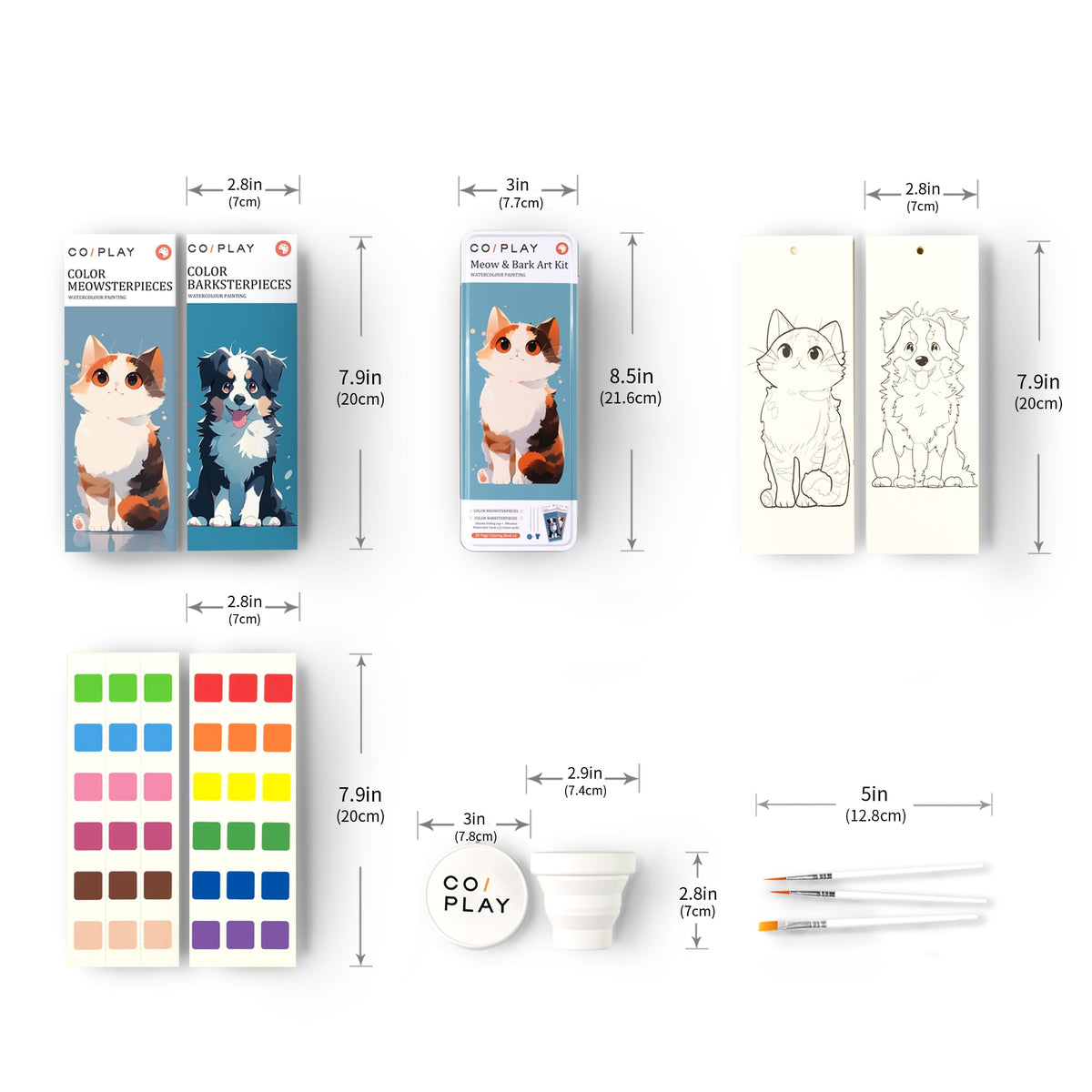 COIPLAY SGS-certified safe and non-toxic supplies for kids.