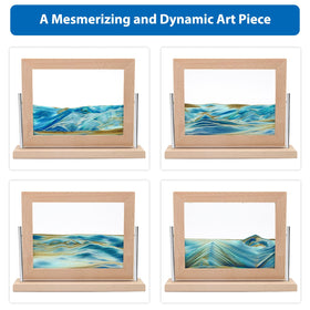 Coitak sand art for office decor offering relaxing evolution