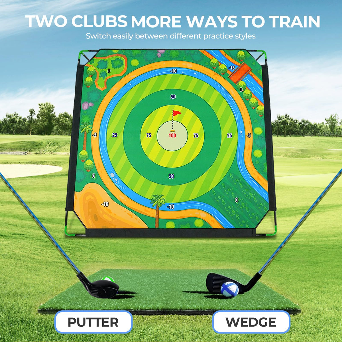 COKEJA golf chipping standard club for versatile play