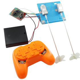 COKOLATIA RC boat remote control in action for precise steering and water fun.