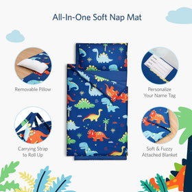 Cokouchyi nap mat with removable pillow for easy cleaning