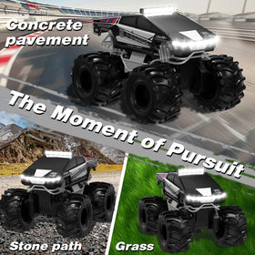 Cokzer Cyber Truck RC Car waterproof body for splash-friendly play.