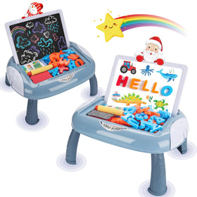 Cokzer drawing board for toddlers—front view showing large surface for creative play.