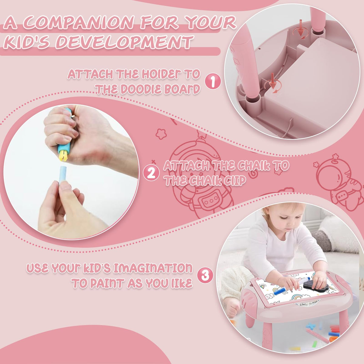 Cokzer educational toy encourages early math and literacy exploration.