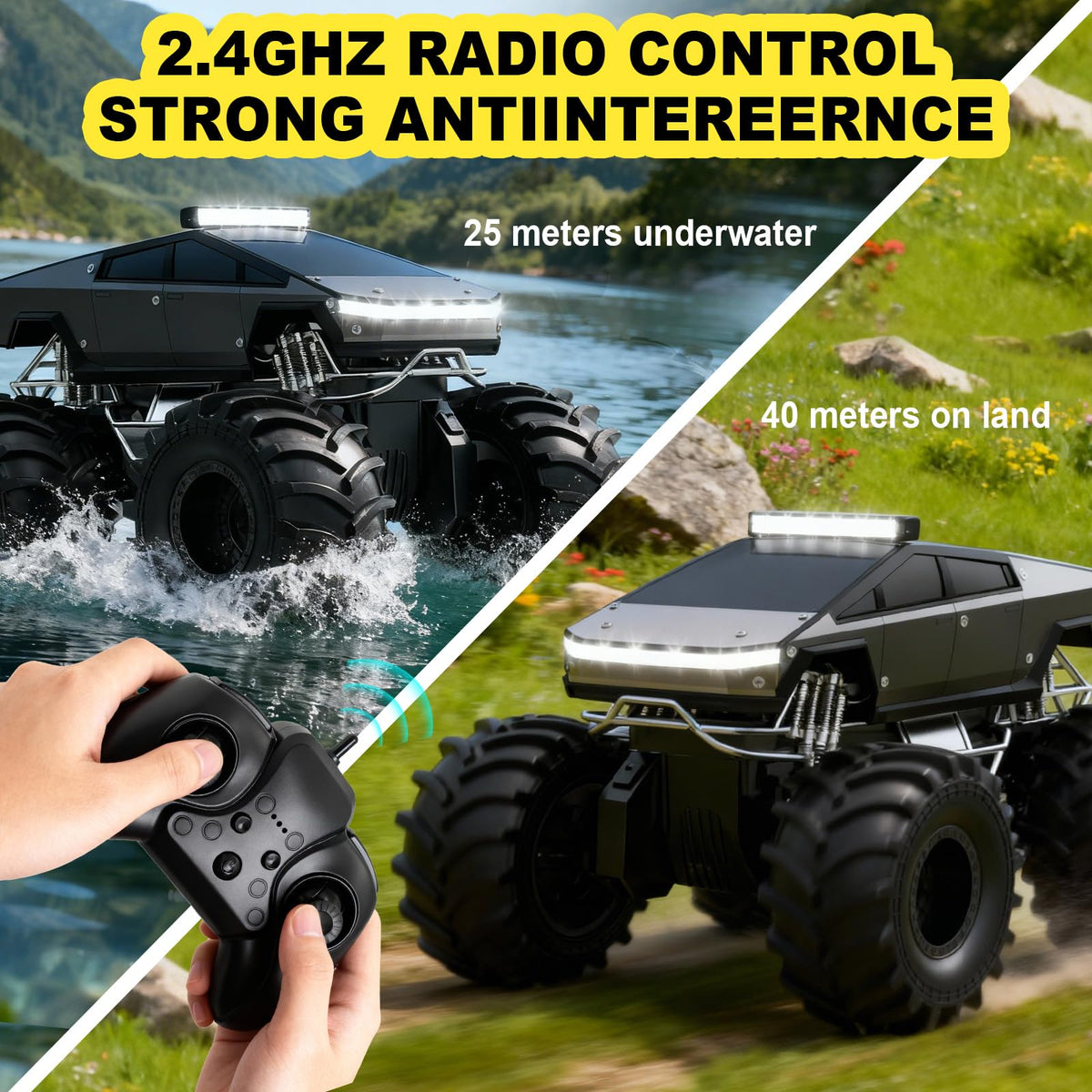 Cokzer RC car packaging shown as a ready gift for kids