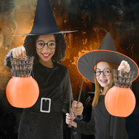 Col-Pary Halloween party prop set featuring wands and glasses