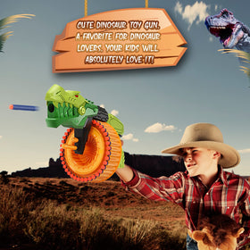 Coldfire dinosaur-themed toy encourages imaginative, kid-friendly play.