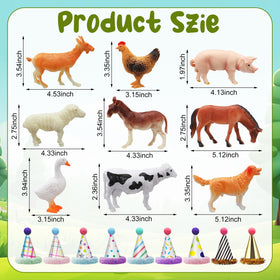 Colingmill chicken figurine cake topper enhances cupcakes with whimsy