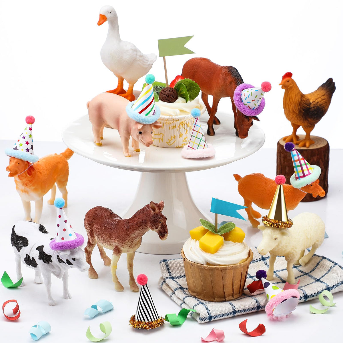 Colingmill cow figurine cake topper adds playful charm to celebrations