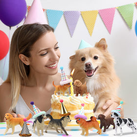 Colingmill cupcake toppers dog enhance party treats and visuals.