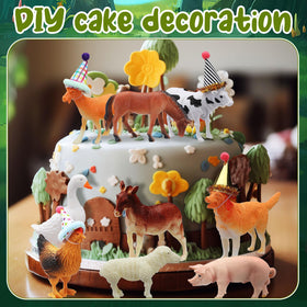 Colingmill mini birthday hats decorate cupcakes and cakes elegantly