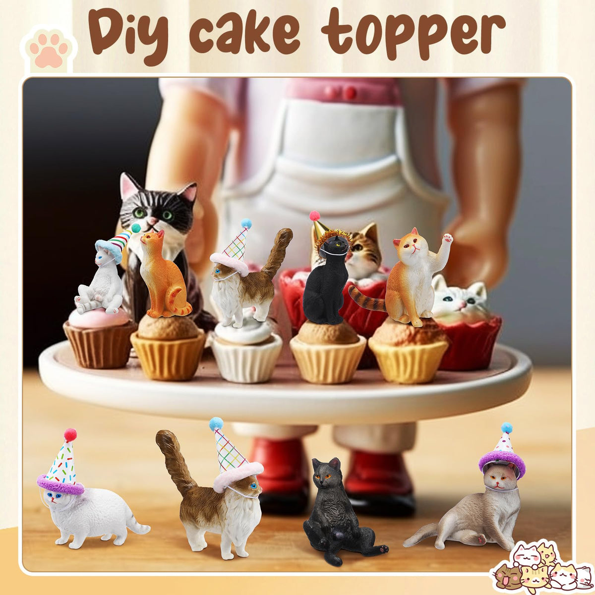 Colingmill party setup ideas using reusable toppers