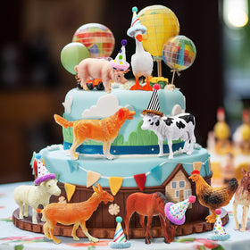 Colingmill sheep figurine cake topper brings farm charm to treats