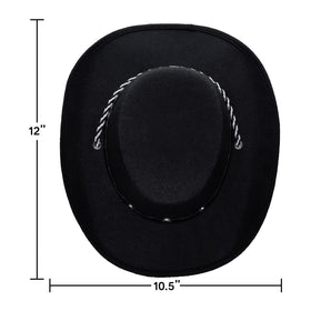 Collect Present infant cowgirl hat with adjustable drawstring stays secure during play