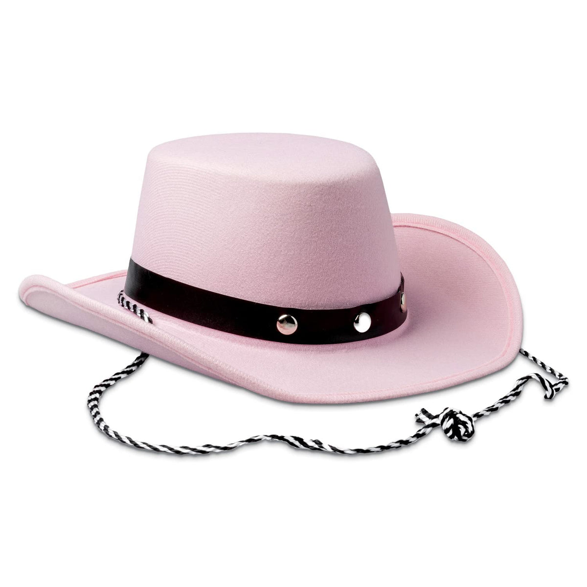 COLLECT PRESENT baby cowboy hat pink front view for cute photos.