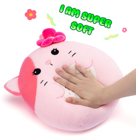 Colliyarko Cat Plush close-up reveals durable stitching and lasting softness