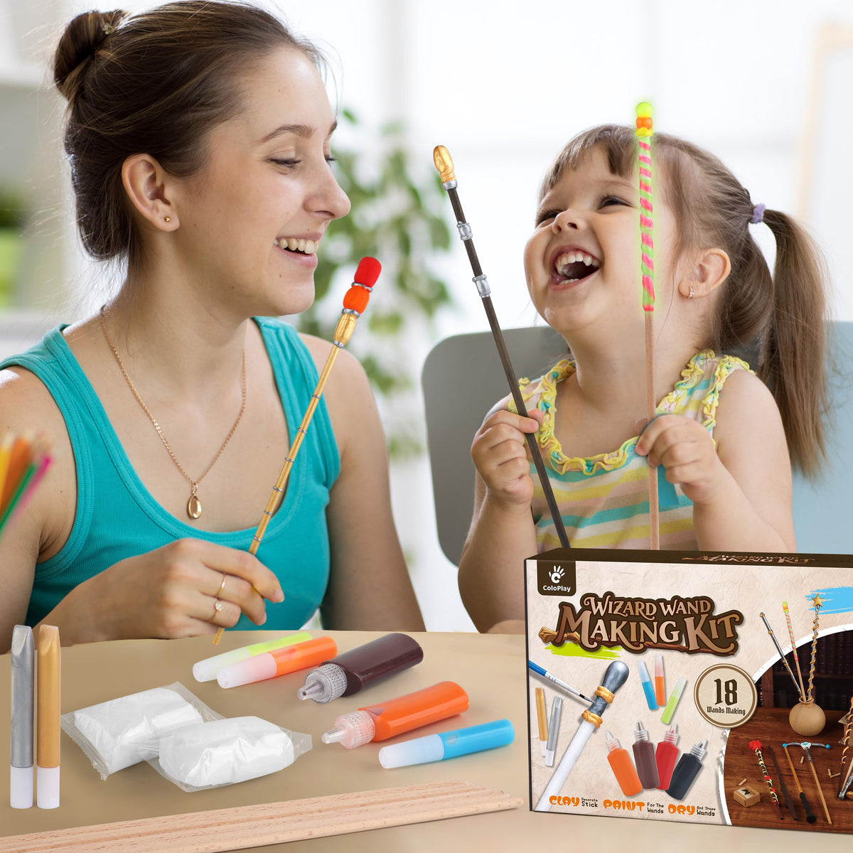 ColoPlay gift idea wizard wand kit great for birthdays and holidays.