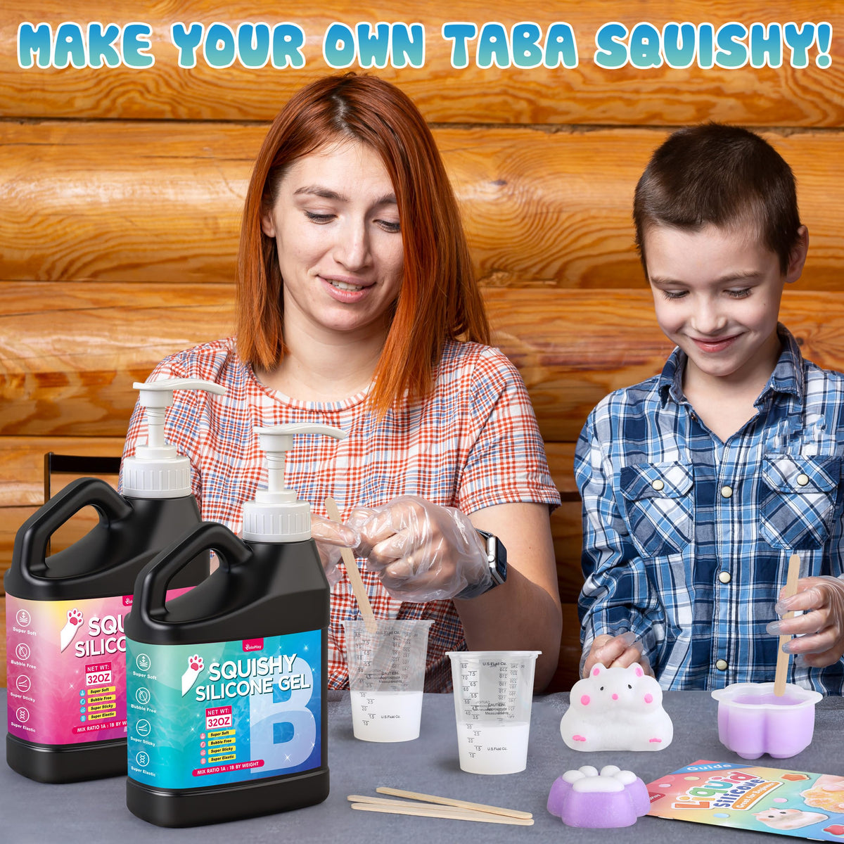 ColoPlay Taba Squishy Kit customizing paws and shapes for unique gifts
