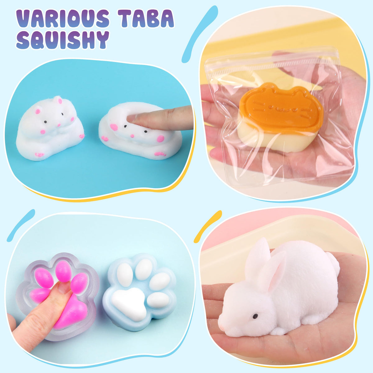 ColoPlay Taba squishy with soft touch for stress-relief moments