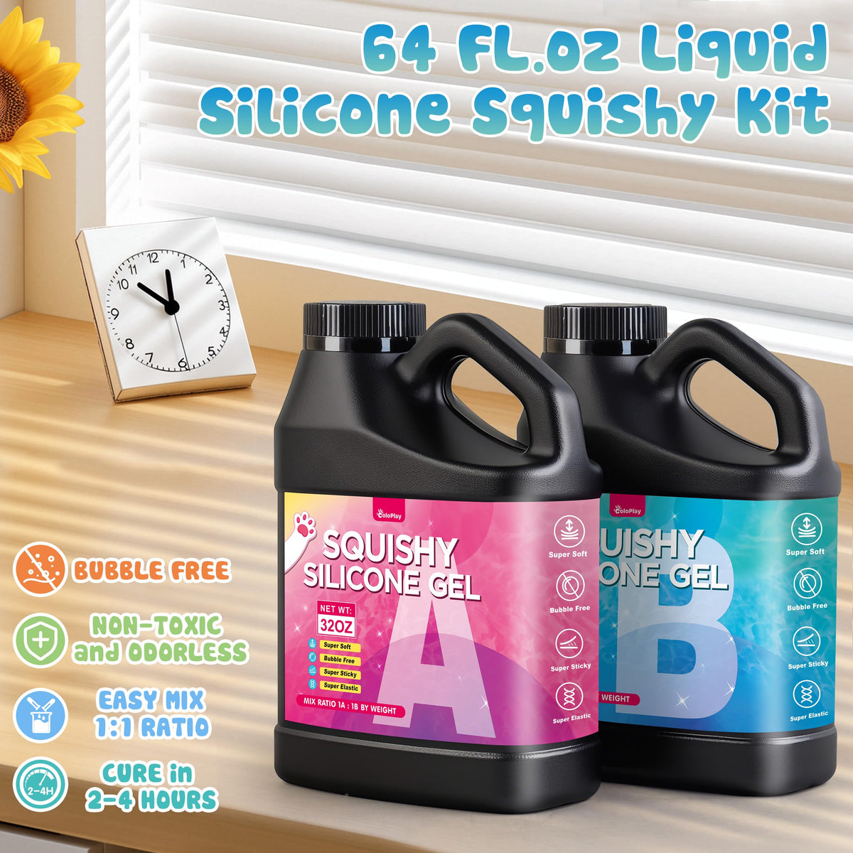 ColoPlay Taba Squishy Kit soft elastic texture hinting at tactile squishiness